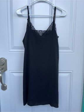 Kendall & Kiley Lace Mini Dress Black Small